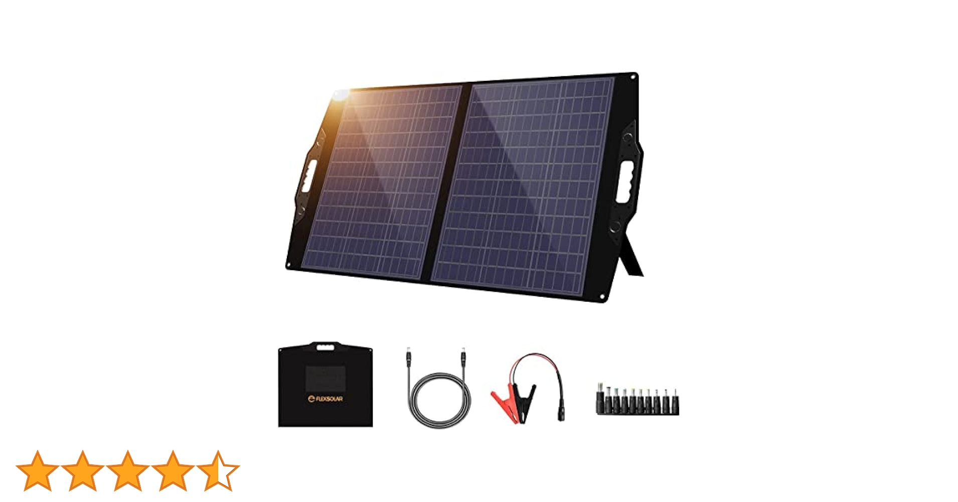 Amazon.co.jp: FlexSolar ソーラーパネル 100W ソーラー